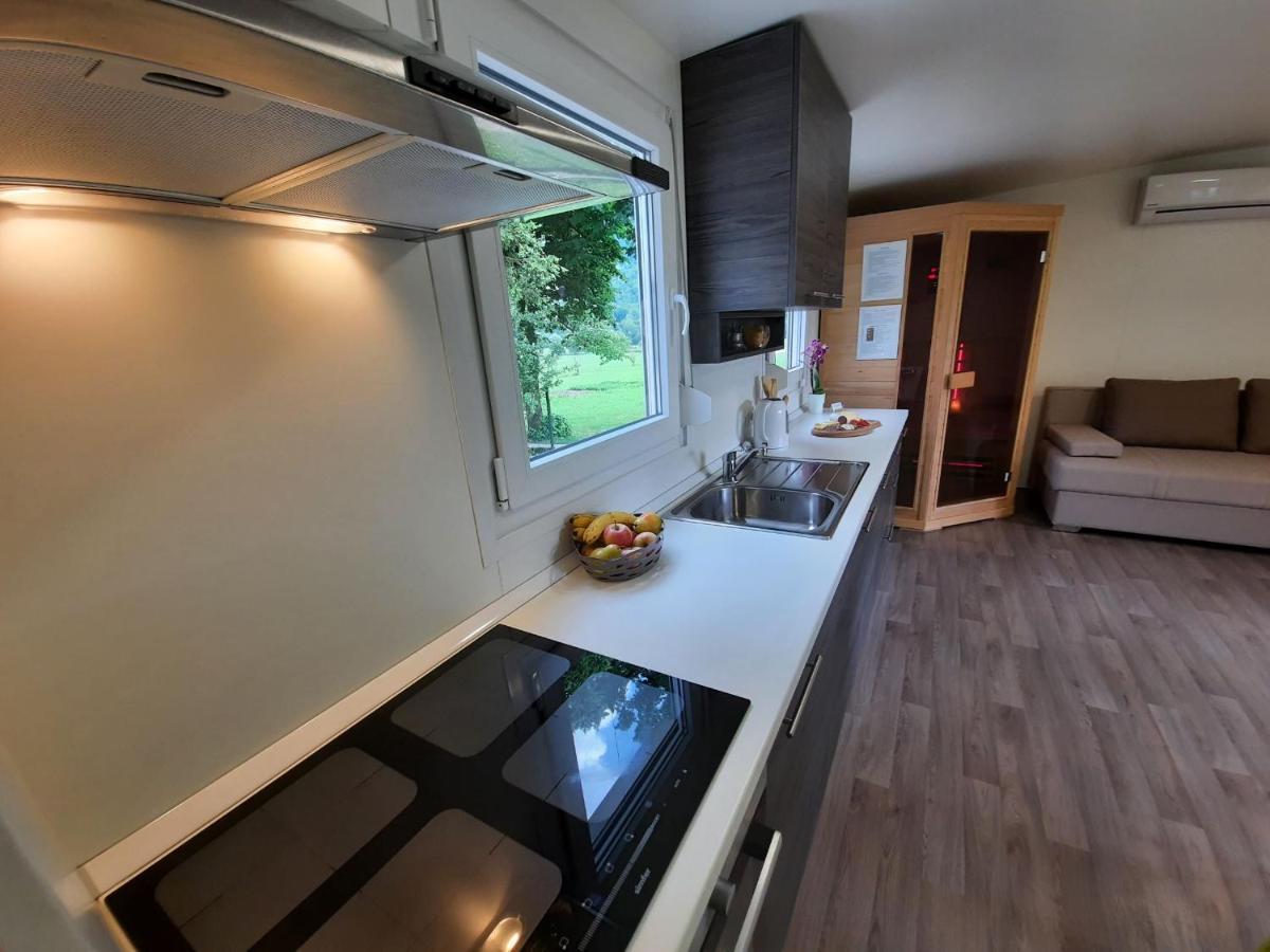 Chalet And Apartment Zonir With Sauna Kobarid Exteriér fotografie